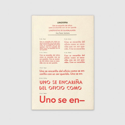 Linotipia | Ana Paula Santana